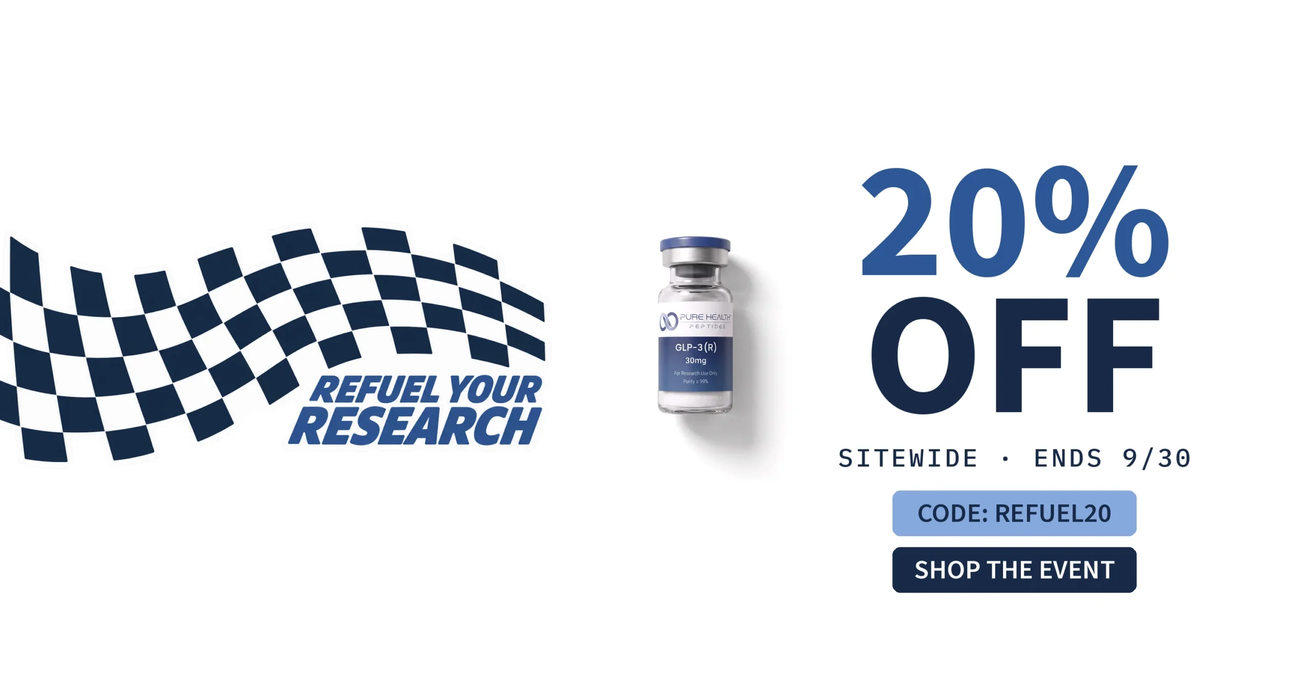 Refuel Your Research. 20% off sitewide with code REFUEL20. Ends September 30.
